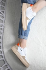 Günlük Rahat Sneaker Byz Turuncu Unisex Spor Ayakkabı DNZ-08 Unisex Sneaker Beınsteps Beinsteps DNZ-08 Sneaker 22Y