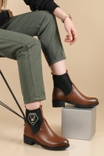 Günlük Rahat Taba Kadın Bot S-445 Kadın Günlük Conford Bot Carla Bella CARLA BELLA S-445 BT