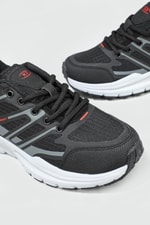 Günlük Rahat Yüksek Taban Outdoor Siyah Gri Unisex Spor Ayakkabı 212-2062 Unisex Outdoor M.P M.P 212-2062 Unisex Outdoor