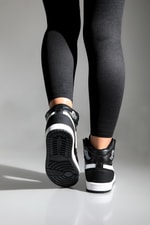 Günlük Siyah Beyaz Unisex Spor Ayakkabı 8070 Unisex Günlük Spor Ayakkabı Lambırlent LAMBIRLENT 8070 UNİSEX BASKET