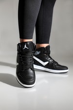 Günlük Siyah Beyaz Unisex Spor Ayakkabı 8070 Unisex Günlük Spor Ayakkabı Lambırlent LAMBIRLENT 8070 UNİSEX BASKET