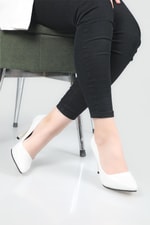 Günlük Topuklu Sedef Simli Kadın Ayakkabı N-2500 Kadın Stiletto Carla Bella 7168073