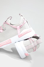 Günlük Triko Nefes Alır Buz Pembe Çocuk Spor Ayakkabı 4017 Çocuk Sneaker Alessio ALESSİO 4017 22y