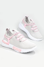 Günlük Triko Nefes Alır Buz Pembe Çocuk Spor Ayakkabı 4017 Çocuk Sneaker Alessio ALESSİO 4017 22y