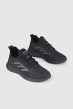 Günlük Triko Nefes Alır Siyah Siyah Unisex Spor Ayakkabı 022 Unisex Rahat / Confort Anatomik PASOMIA PASOMİA 022 gar CİLT SPOR