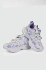 Hafi Rahat Taban Anoraklı Sneaker Beyaz Lila Çocuk Spor Ayakkabı 034 Çocuk Günlük Spor Ayakkabı Alessio ALESSİO 034 Çocuk Sneaker 23Y