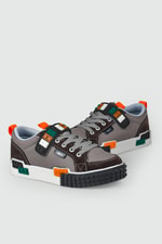 Hafi Rahat Taban Anoraklı Sneaker Füme Çocuk Spor Ayakkabı ALS1957 Çocuk Sneaker Alessio ALESSİO 1957 Çocuk 24Y