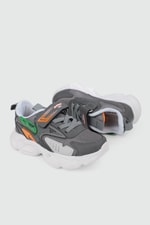 Hafi Rahat Taban Anoraklı Sneaker Füme Çocuk Spor Ayakkabı ALS054 Çocuk Sneaker Alessio ALESSİO 054 PTK 24Y