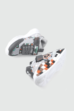 Hafi Rahat Taban Anoraklı Sneaker Füme Beyaz Çocuk Spor Ayakkabı ALESSİO 03 Patik 26Y Çocuk Günlük Spor Ayakkabı Alessio ALESSİO 03 Patik 26Y