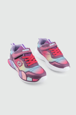 Hafi Rahat Taban Anoraklı Sneaker Mor Beyaz Çocuk Spor Ayakkabı ALESSİO 02 Çocuk Günlük Spor Ayakkabı Alessio ALESSİO 02 Filet 26Y