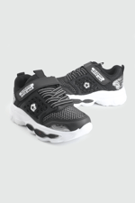 Hafi Rahat Taban Anoraklı Sneaker Siyah Beyaz Beyaz Çocuk Spor Ayakkabı ALESSİO 019 Çocuk Günlük Spor Ayakkabı Alessio ALESSİO 019 Patik 26Y