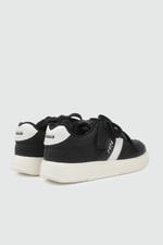 Hafi Rahat Taban Anoraklı Sneaker Siyah Bej Çocuk Spor Ayakkabı 034 Çocuk Günlük Spor Ayakkabı Alessio ALESSİO 048 FİLET 25K