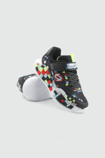 Hafi Rahat Taban Anoraklı Sneaker Siyah Beyaz Çocuk Spor Ayakkabı ALESSİO 03 Filet Çocuk Günlük Spor Ayakkabı Alessio ALESSİO 03 Filet 26Y