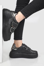 Hafif Kalın Tabanlı Rahat Günlük Casual Yürüyüş Syh Platin Kadın Spor Ayakkabı CAROLİNE Kadın Sneaker Beınsteps Beinsteps Ş-19 Caroline 22Y