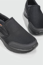 Hafif Ortopedik Hafıza Taban Siyah Erkek Spor Ayakkabı 894115 DYNAMİGHT Erkek Koşu / yürüyüş Skechers SKECHERS 894115 MER SPOR