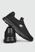 Hafıza Taban Lastikli Nefes Alır Sneaker Siyah Erkek Spor Ayakkabı 16073 Erkek Günlük Spor Ayakkabı Greyder GREYDER 16073 MER SPOR