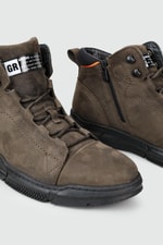 Hakiki Deri Rahat Comfort Duman Erkek Bot 14361 Erkek Rahat / Confort Anatomik Greyder GREYDER 14361 MER CASUAL