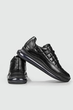 Hakiki Deri Rahat Comfort Siyah Erkek Ayakkabı 14732 Erkek Rahat & Confort Anatomik Greyder GREYDER 14732 MER SNEAKER AYAK