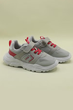 Havalı Ortopedik Gri Çocuk Spor Ayakkabı NEON Çocuk Günlük Spor Ayakkabı Cool COOL NEON ÇOCUK SPOR
