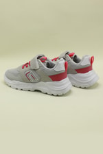 Havalı Ortopedik Gri Çocuk Spor Ayakkabı NEON Çocuk Günlük Spor Ayakkabı Cool COOL NEON ÇOCUK SPOR