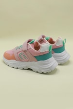 Havalı Ortopedik Pudra Çocuk Spor Ayakkabı NEON Çocuk Günlük Spor Ayakkabı Cool COOL NEON ÇOCUK SPOR