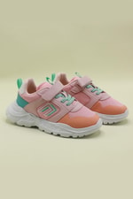 Havalı Ortopedik Pudra Çocuk Spor Ayakkabı NEON Çocuk Günlük Spor Ayakkabı Cool COOL NEON ÇOCUK SPOR