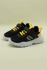Havalı Ortopedik Siyah Çocuk Spor Ayakkabı NEON Çocuk Günlük Spor Ayakkabı Cool COOL NEON ÇOCUK SPOR