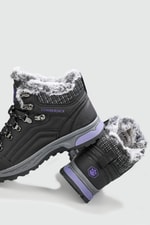İçi Termal Kürklü Outdoor Siyah Unisex Bot DEBORA2PR Unisex Günlük Confort Bot Lumberjack LUMBERJACK DEBORA 2PR 22K