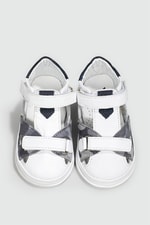 İlk Adım Deri Ortopedik Beyaz Çocuk Spor Ayakkabı EDDY Bebek Sneaker Vicco VİCCO 010 Eddy 22Y