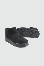 İnce Taban Ugg Siyah GÜNLÜK KADIN BOT PASOMİA 25K İnce UGG Kadın Günlük Conford Bot PASOMIA PASOMİA 25K İnce UGG