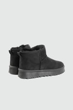 İnce Taban Ugg Siyah GÜNLÜK KADIN BOT PASOMİA 25K İnce UGG Kadın Günlük Conford Bot PASOMIA PASOMİA 25K İnce UGG