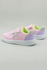 Işıklı Sneaker Pembe Gümüş Çocuk Spor Ayakkabı MALIBU Çocuk Günlük Spor Ayakkabı Kinetix KİNETİX MALIBU SPOR