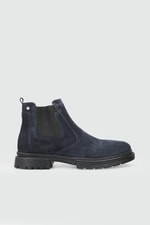 Kaymaz Taban Hakiki Deri Rahat Lastikli Laci Nubuk Erkek Bot 22K-1 Erkek Günlük Confort Bot Wow Plus BOOTS 22K-1 MER LIKRALI BOT