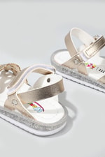 Lazerli Rahat Dore Çocuk Sandalet K-40 Çocuk Sandalet Wendy WENDY K-40 BEBE SANDALET