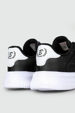 Nefes Alır Bağcıklı Siyah Beyaz Unisex Spor Ayakkabı 584 Unisex Günlük Spor Ayakkabı BLACK SEA BLACK SEA 584 UNİSEX CİLT SPOR