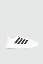 Nefes Alır Fileli Bağcıklı Beyaz Unisex Spor Ayakkabı 2202 Unisex Sneaker Letoon LETOON 2202 UNİSEX SPOR