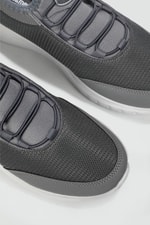 Nefes Alır Fileli Bağcıklı Füme Buz Erkek Spor Ayakkabı 2090 Erkek Günlük Spor Ayakkabı Jamper MC JAMPER 2090 MER SPOR FİLELİ