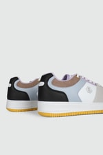 Nefes Alır Fileli Bağcıklı Lila Bebe Mavi Kadın Spor Ayakkabı 2100 Kadın Sneaker Lambırlent LAMBIRLENT 2100 ZEN SPOR
