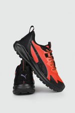 Nefes Alır Fileli Bağcıklı Oranj Siyah Erkek Spor Ayakkabı 377984-01 Erkek Günlük Spor Ayakkabı Puma PUMA 377984-01 MER TWİTCH
