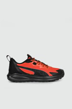 Nefes Alır Fileli Bağcıklı Oranj Siyah Erkek Spor Ayakkabı 377984-01 Erkek Günlük Spor Ayakkabı Puma PUMA 377984-01 MER TWİTCH