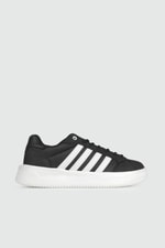 Nefes Alır Fileli Bağcıklı Siyah Beyaz Unisex Spor Ayakkabı 2202 Unisex Sneaker Letoon LETOON 2202 UNİSEX SPOR