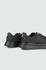 Nefes Alır Fileli Bağcıklı Siyah Unisex Spor Ayakkabı 2202 Unisex Sneaker Letoon LETOON 2202 UNİSEX SPOR