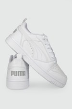 Nefes Alır Günlük Rahat Koşu Yürüyüş Beyaz Unisex Spor Ayakkabı 392328-03 Unisex Günlük Spor Ayakkabı Puma PUMA 392328-03  Rebound v6