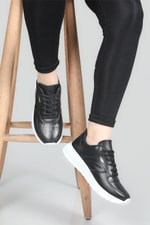 Nefes Alır Günlük Rahat Koşu Yürüyüş Siyah Beyaz Unisex Spor Ayakkabı E-10 Unisex Sneaker Beınsteps Beinsteps E-10 22Y
