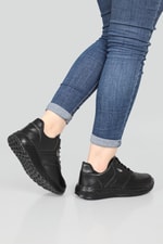 Nefes Alır Günlük Rahat Koşu Yürüyüş Siyah Siyah Unisex Spor Ayakkabı E-10 Unisex Sneaker Beınsteps Beinsteps E-10 22Y