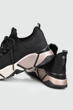 Nefes Alır Kalın Taban Bağcıklı Syh Bej Kadın Spor Ayakkabı RSL-400 Kadın Sneaker Beınsteps Beinsteps RSL-400 22Y