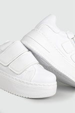 Nefes Alır Kalın Taban Cırtlı Beyaz Kadın Spor Ayakkabı CAROLİNE Kadın Sneaker Beınsteps Beinsteps Ş-19 Caroline 22Y