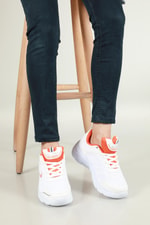Nefes Alır Ortopedik Beyaz Oranj Unisex Spor Ayakkabı 2015 Unisex Günlük Spor Ayakkabı Jamper JAMPER 2015 Unisex