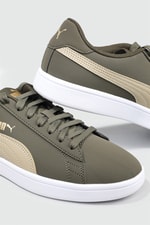 Nefes Alır Ortopedik Haki Erkek Spor Ayakkabı 365160-47 Erkek Koşu / yürüyüş Puma PUMA 365160-47 MER SMASH