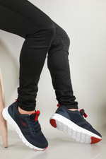 Nefes Alır Ortopedik Laci Kırmızı Erkek Spor Ayakkabı 26488 Erkek Günlük Spor Ayakkabı Jump JUMP 26488 MER SPOR